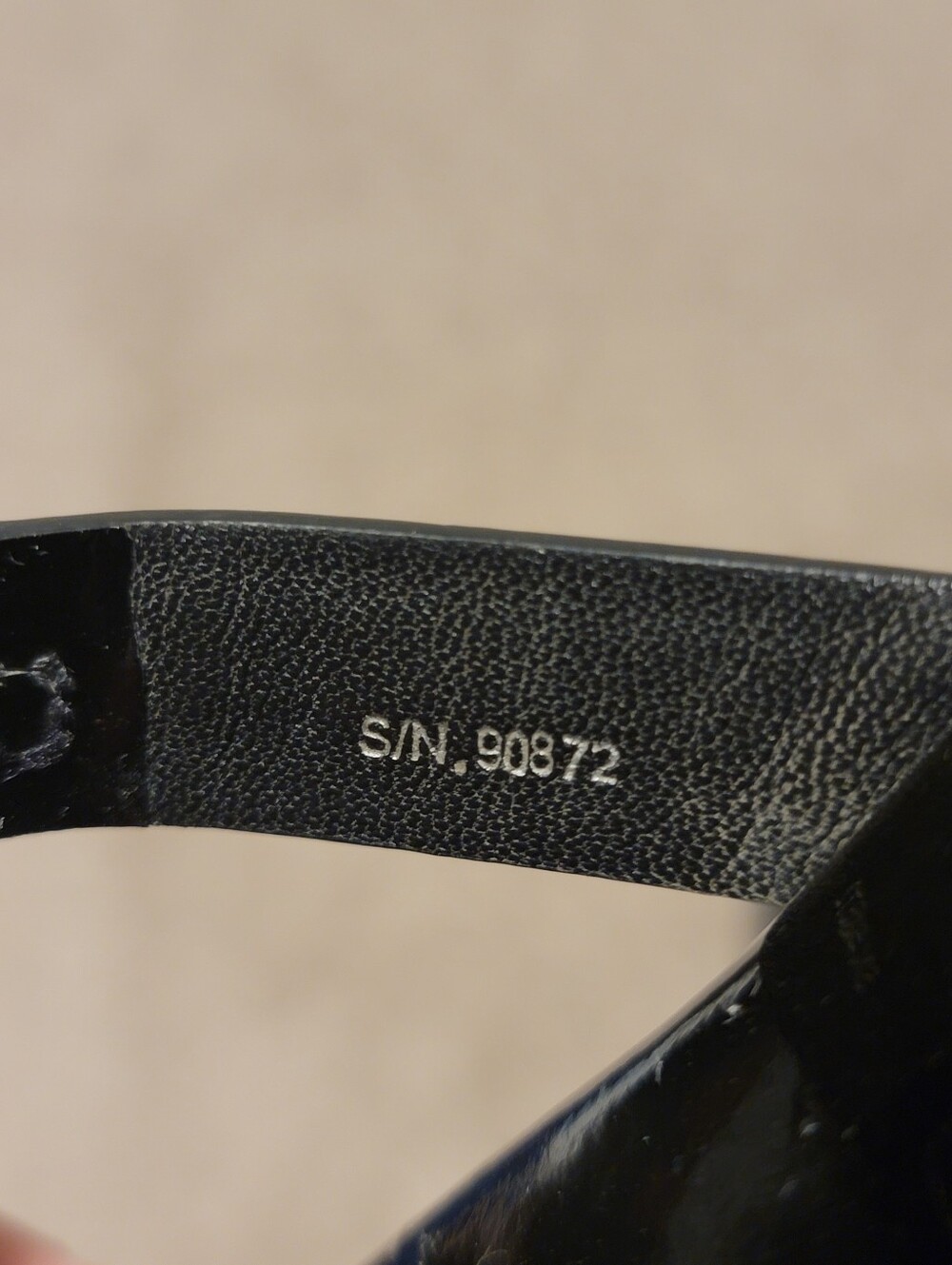 Tory Burch Miller Soft Sandal Black Patent Size 8.5 - Picture 11 of 11